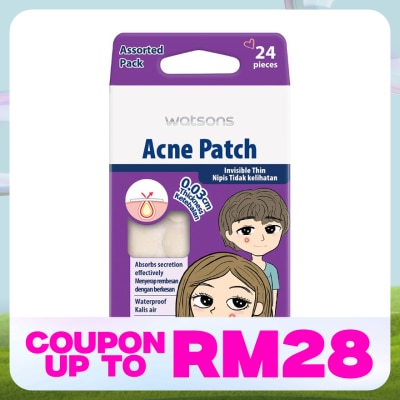 WATSONS Acne Patch 0.03cm thickness - Assorted 24s