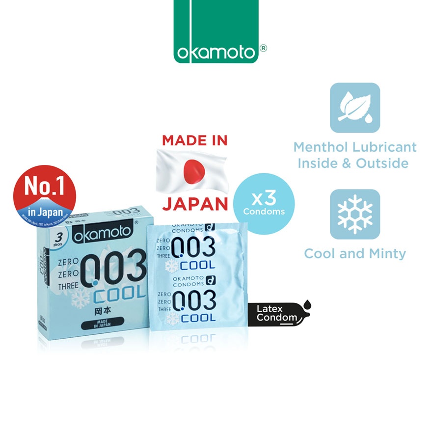 0.03 Cool And Minty Condom 3S image