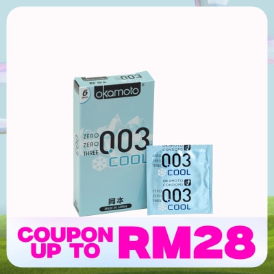 OKAMOTO 0.03 Cool And Minty Condom 6's