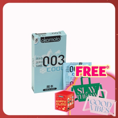 OKAMOTO 0.03 Cool And Minty Condom 6's