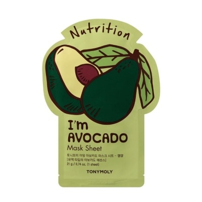 TONYMOLY I'm Avocado Mask Sheet Nutrition 1s