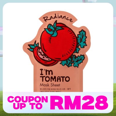 TONYMOLY I'm Tomato Mask Sheet Radiance 1s