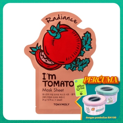 TONYMOLY I'm Tomato Mask Sheet Radiance 1s