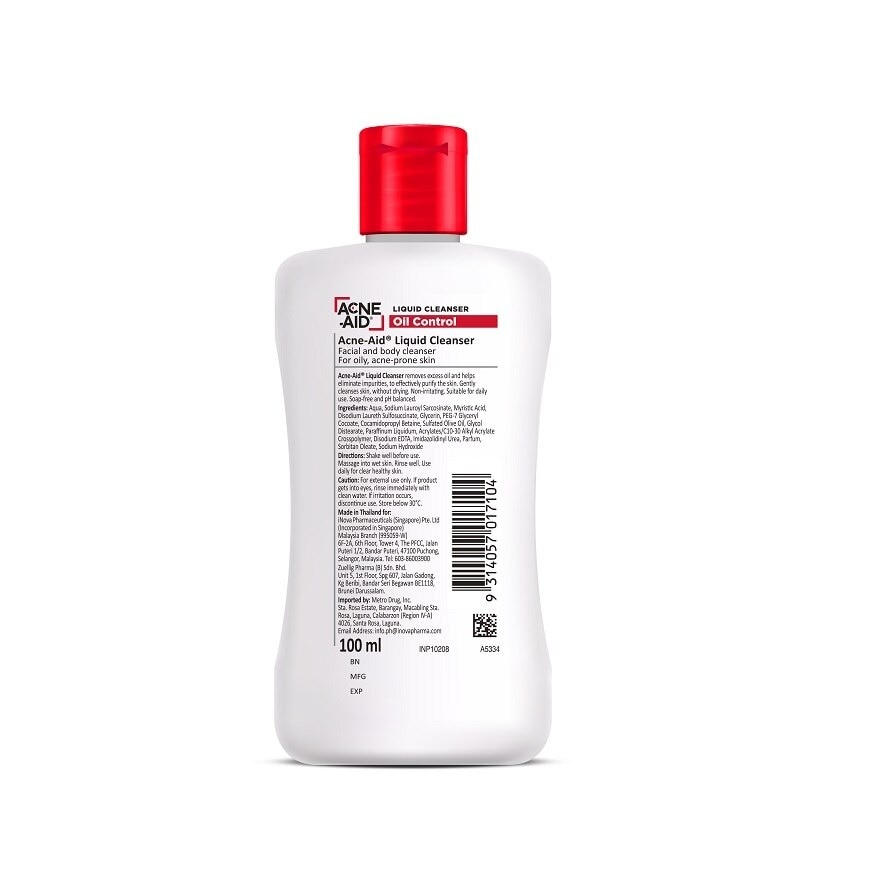 Liquid Cleanser - Oil Control 100ml