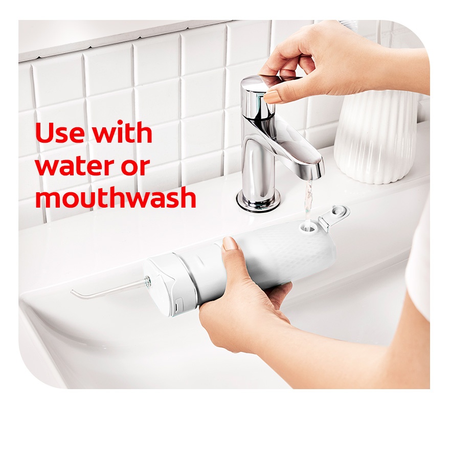 Colgate Blast Water Flosser Rechargeable White 1s image