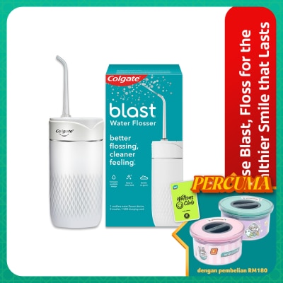 COLGATE Colgate Blast Water Flosser Rechargeable White 1s