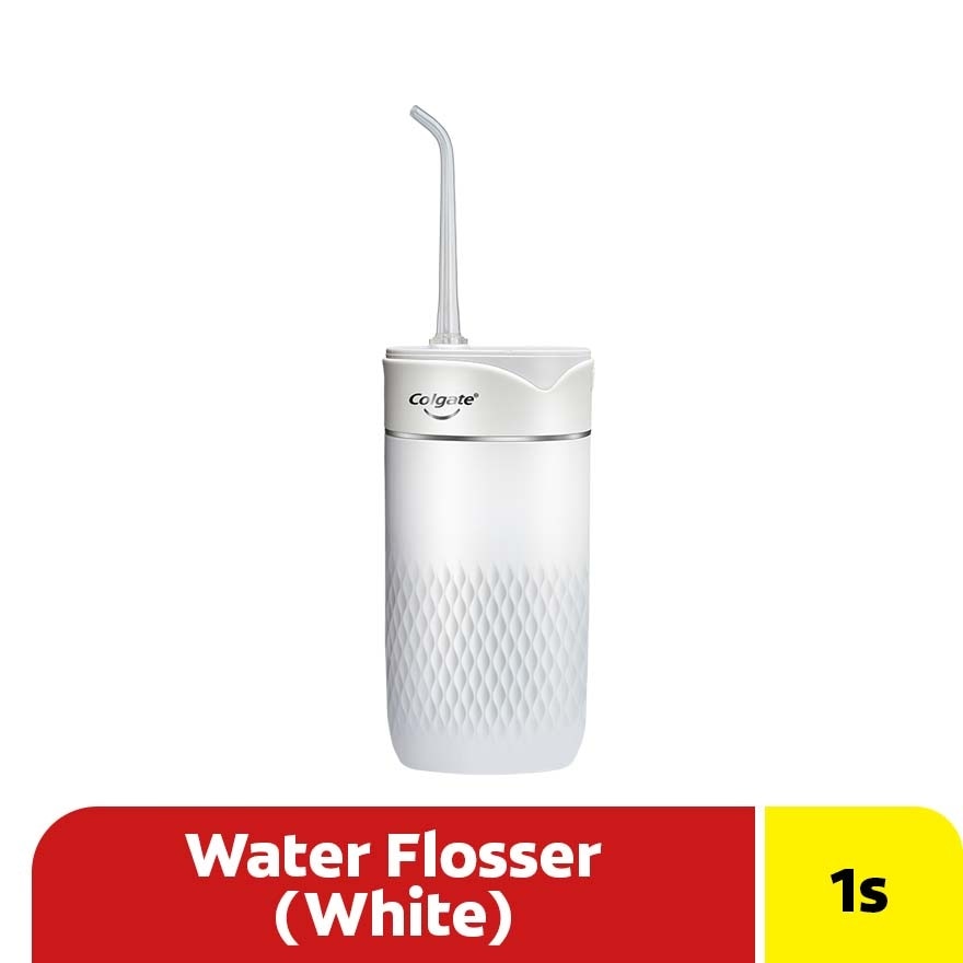 Portable Water Flosser Rechargeable White 1s