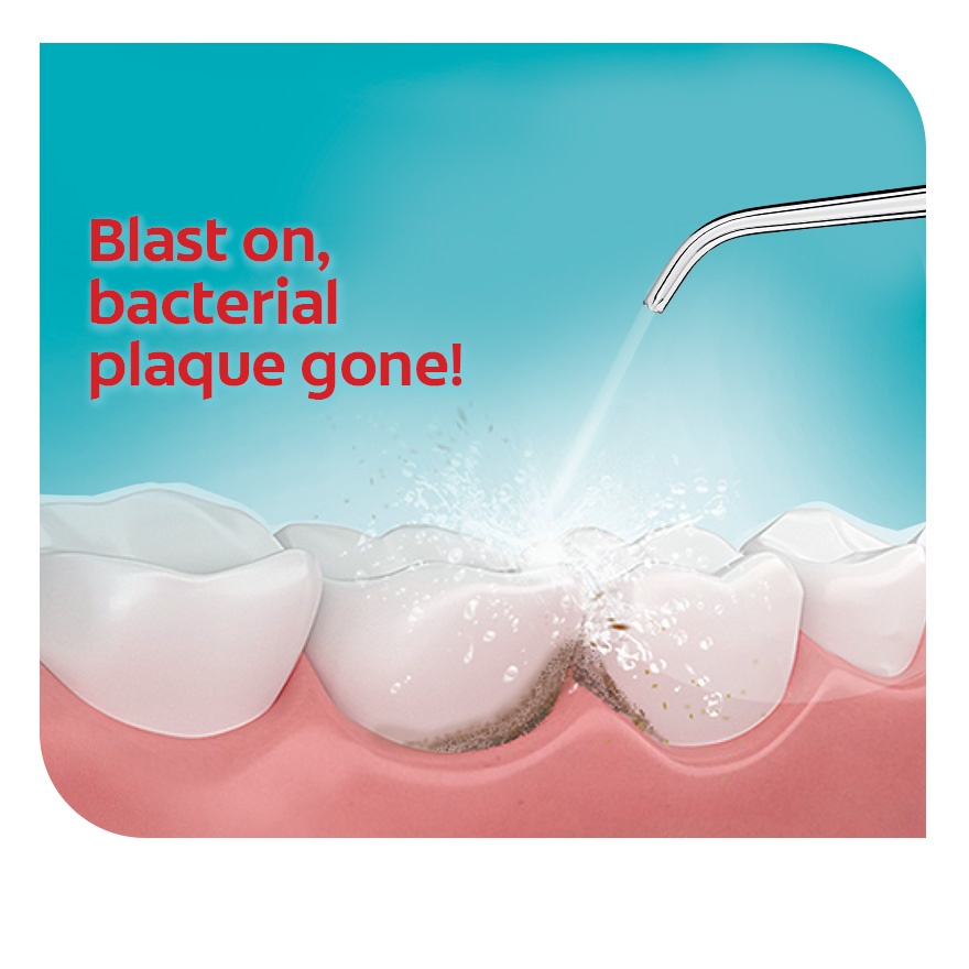 Colgate Blast Water Flosser Rechargeable White 1s image