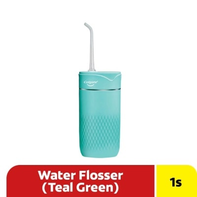 COLGATE Portable Water Flosser Rechargeable Teal 1s