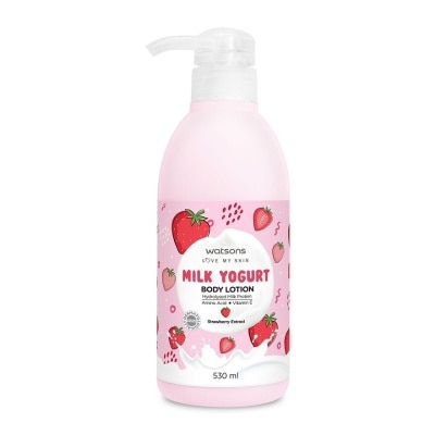 WATSONS Milk Yogurt Body Lotion Strawberry 530ML