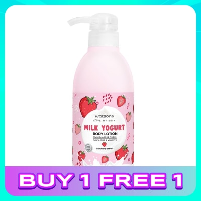 WATSONS Milk Yogurt Body Lotion Strawberry 530ML