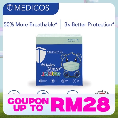 MEDICOS 4ply Hydrocharge Junior Minty Green 50's