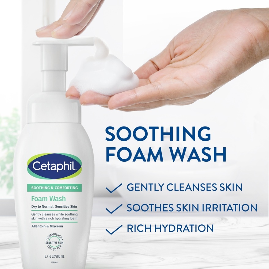 Soothing Foam Wash Cleanser 200ml image