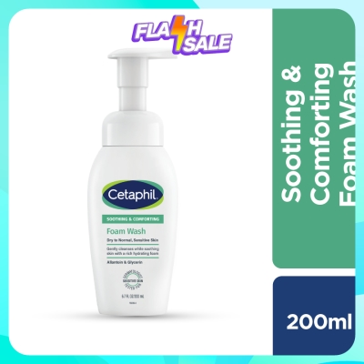 CETAPHIL Soothing Foam Wash Cleanser 200ml image