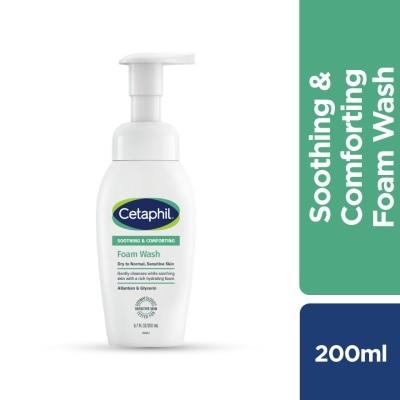 CETAPHIL Soothing Foam Wash Cleanser 200ml