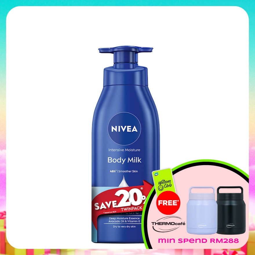 Rich Nourishing Body Milk 380ml Twin Pack