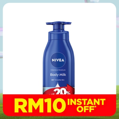 NIVEA Intensive Moisture Body Milk 380ml Twin Pack