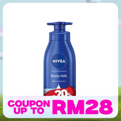 NIVEA Intensive Moisture Body Milk 380ml Twin Pack