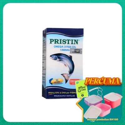 TOTAL HEALTH - Pristin 1200mg Fish Gel 30s