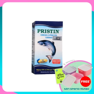 TOTAL HEALTH Pristin 1200mg Fish Gel 30s