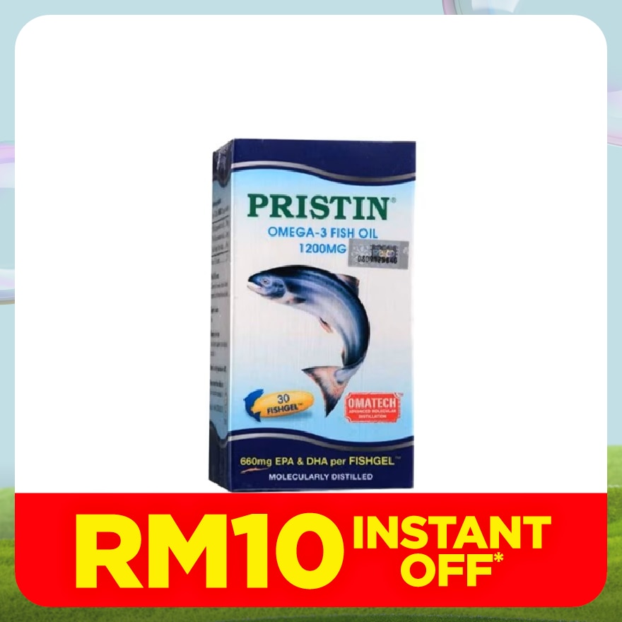 Pristin 1200mg Fish Gel 30s