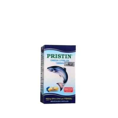 TOTAL HEALTH Pristin 1200mg Fish Gel 30s