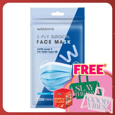 WATSONS Surgical 3Ply Face Mask Adult 10s