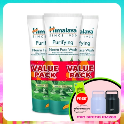 HIMALAYA - Purifying Neem Face Wash 3x100ml