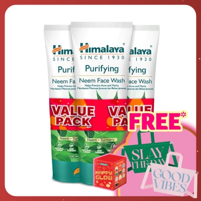 HIMALAYA Purifying Neem Face Wash 3x100ml