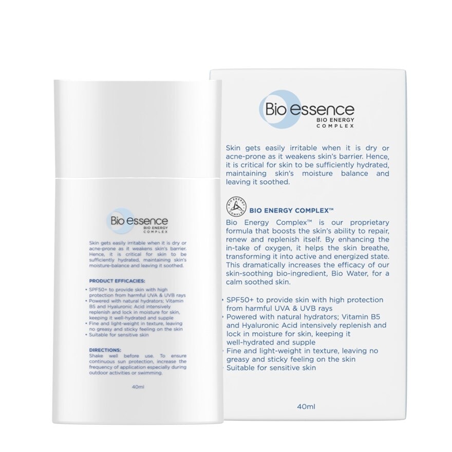 Bio-Water B5 Sunscreen SPF50 40ml