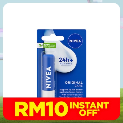 NIVEA Lip Original Care Caring Lip Balm 4.8g