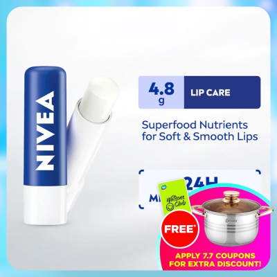 NIVEA - Lip Original Care Caring Lip Balm 4.8g