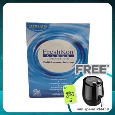 FRESHKON Clear Multi Purpose Solution Travel Pack 2 x 100ml