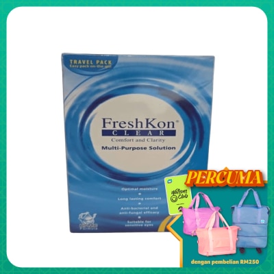FRESHKON - Clear Multi Purpose Solution Travel Pack 2 x 100ml