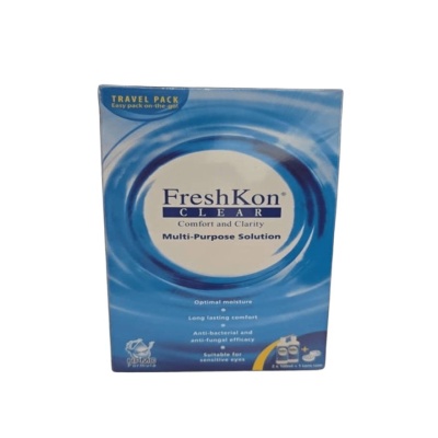FRESHKON - Clear Multi Purpose Solution Travel Pack 2 x 100ml image