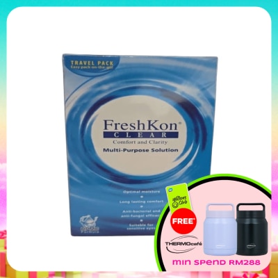 FRESHKON - Clear Multi Purpose Solution Travel Pack 2 x 100ml