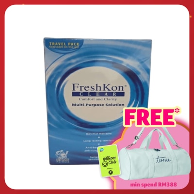 FRESHKON Clear Multi Purpose Solution Travel Pack 2 x 100ml