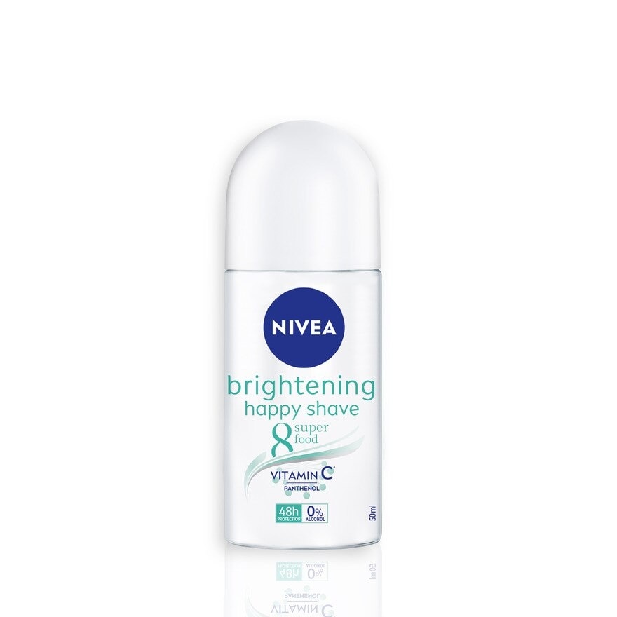 Deodorant Brightening Happy Shave Roll On 50ml