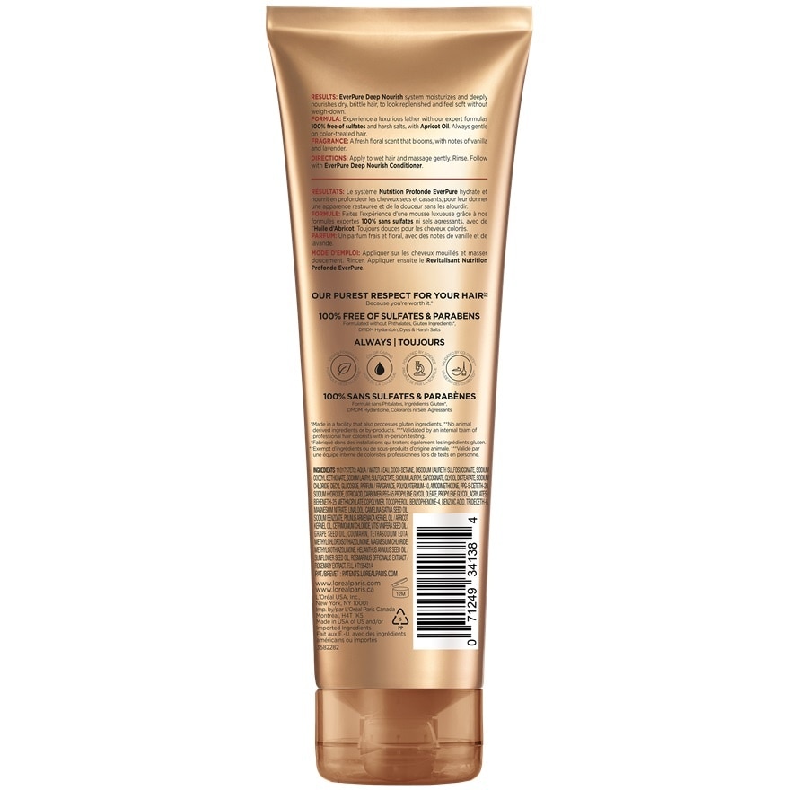 Ever Creme Deep Nourish Shampoo 250ml