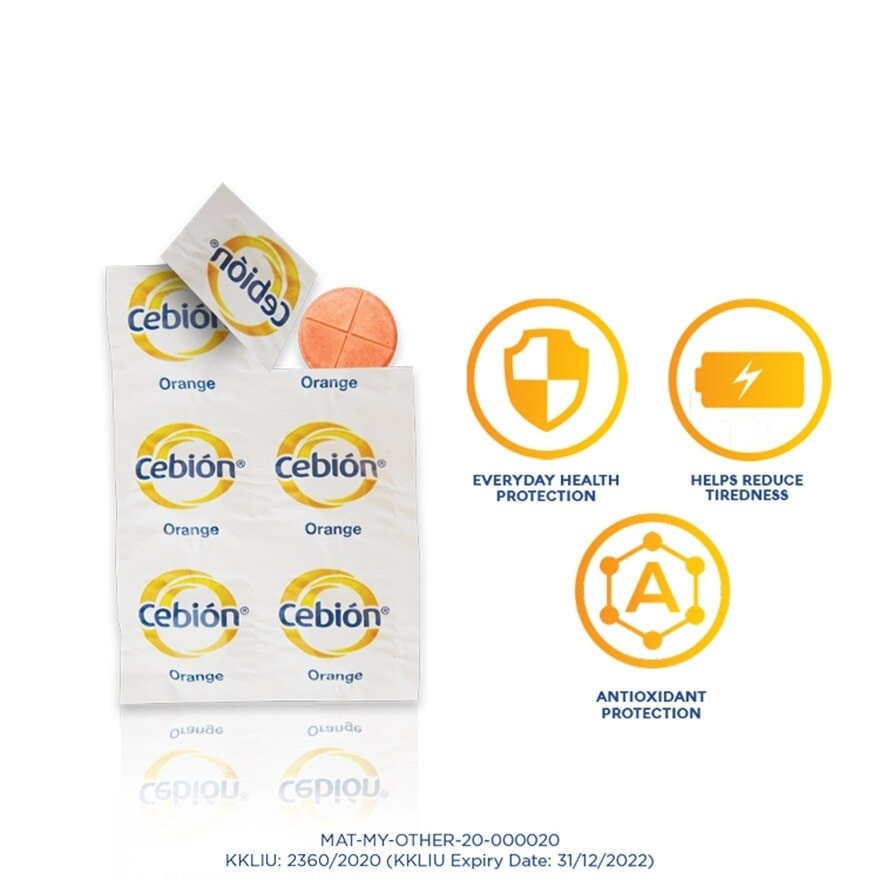 Vitamin C 500mg Chewable Tablets 30's