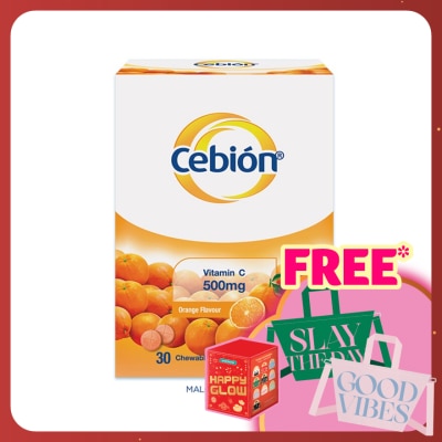 CEBION Vitamin C 500mg Chewable Tablets 30's
