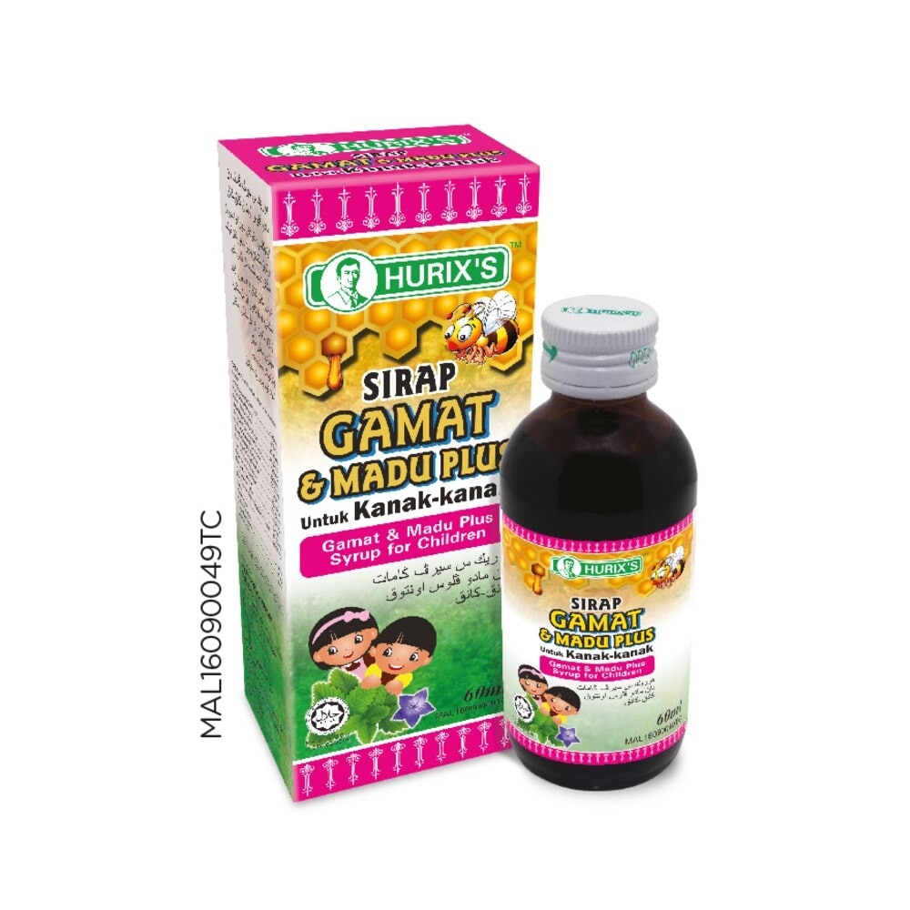 Sirap Gamat & Madu Plus untuk Kanak-kanak 60ml