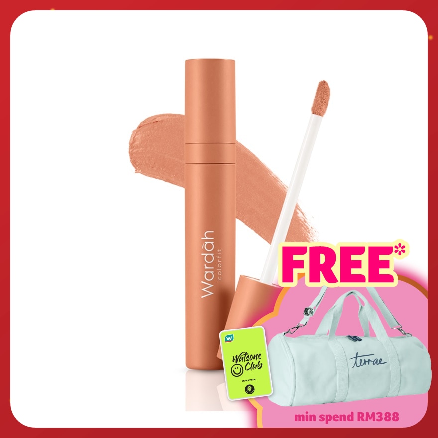 WARDAH Colorfit Velvet Matte Lip Mousse 09 Ombre Charmer