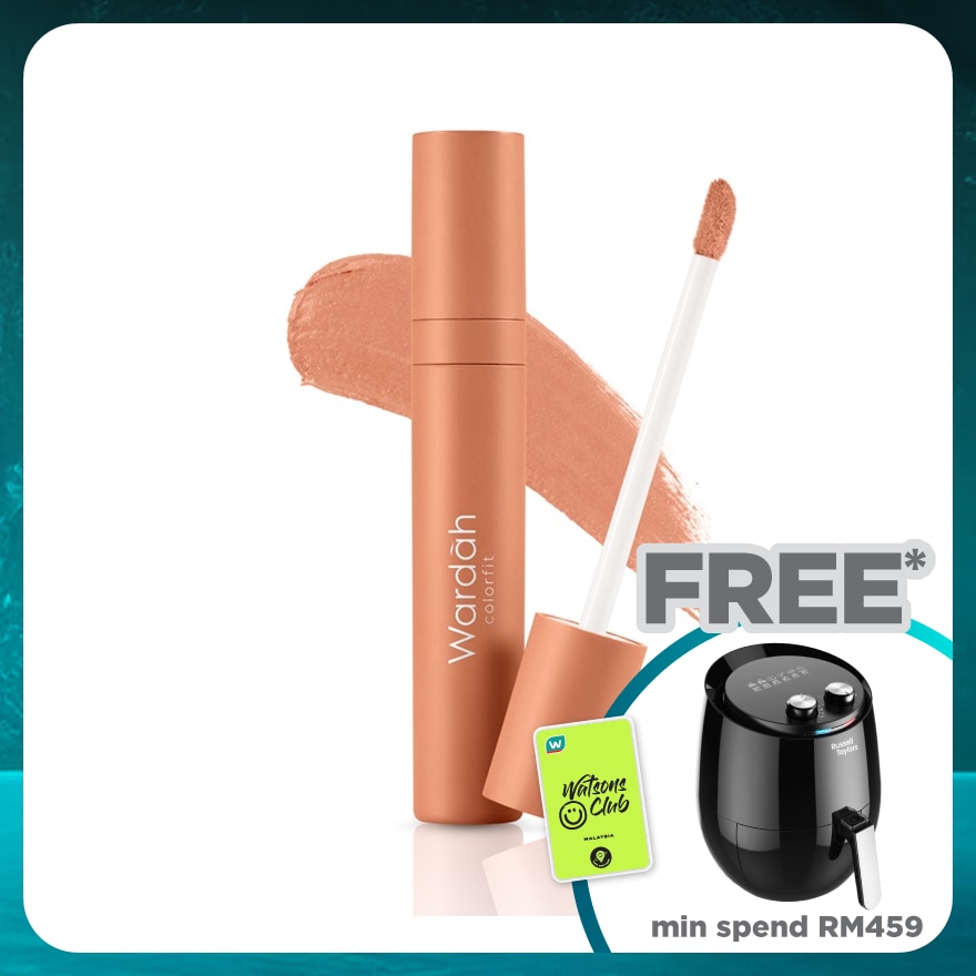 WARDAH Colorfit Velvet Matte Lip Mousse 09 Ombre Charmer