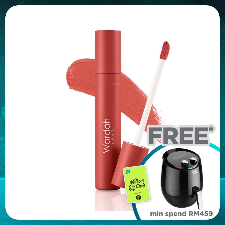 WARDAH Colorfit Velvet Matte Lip Mousse 11 Cherish Marmal