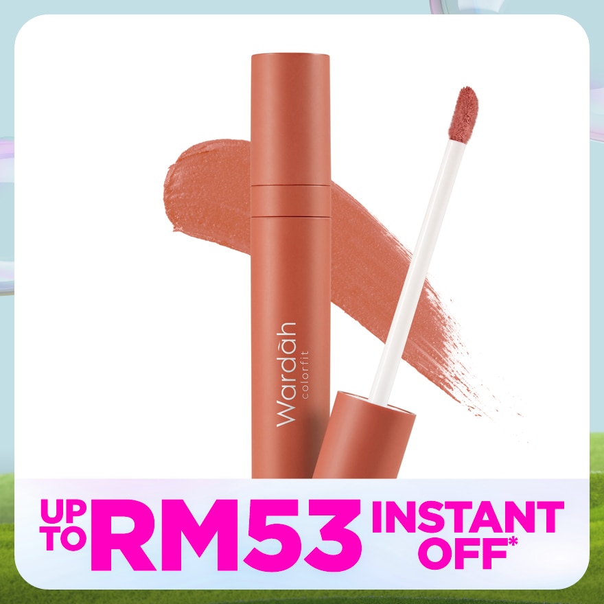 WARDAH Colorfit Velevt Matte Lip Mousse 13 Sweet Cinnamon