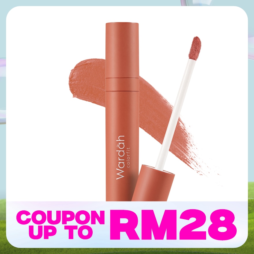 WARDAH Colorfit Velevt Matte Lip Mousse 13 Sweet Cinnamon