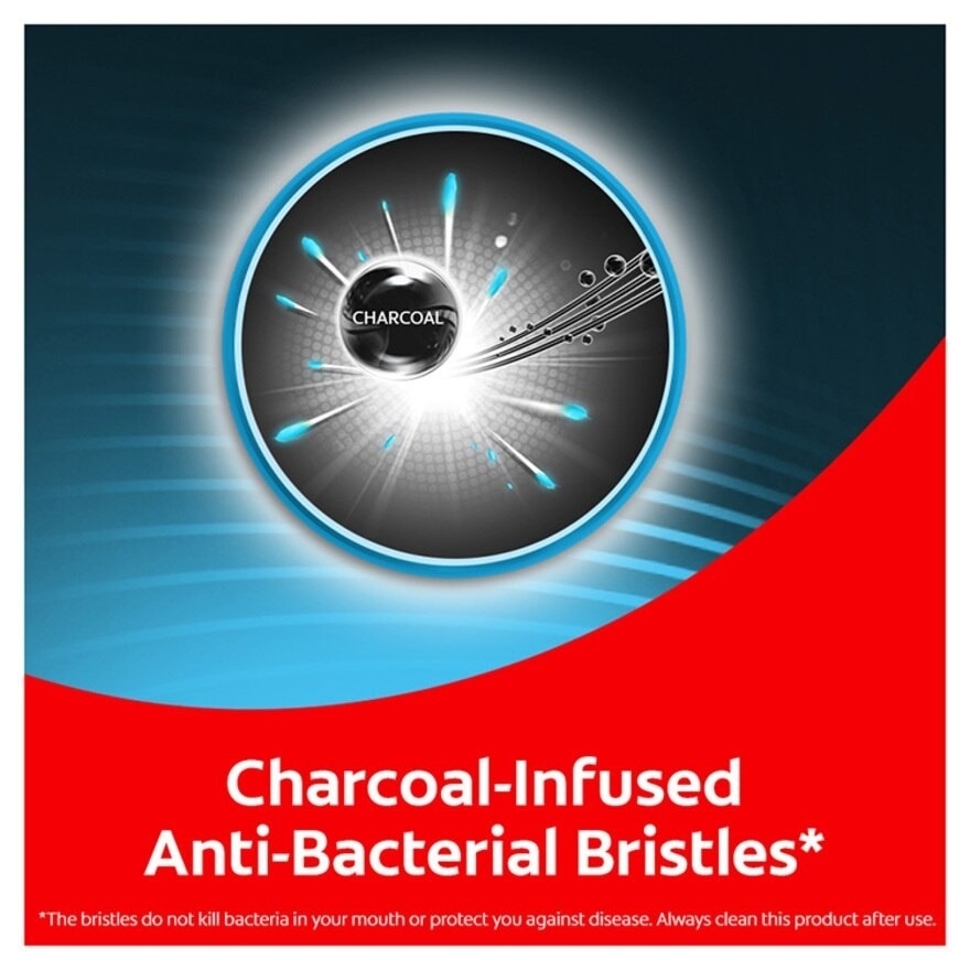 Colgate SlimSoft Charcoal Toothbrush Ultra Soft 3s