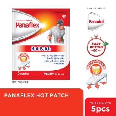 PANAFLEX Hot Patch Fast Acting & Long-lasting 5S