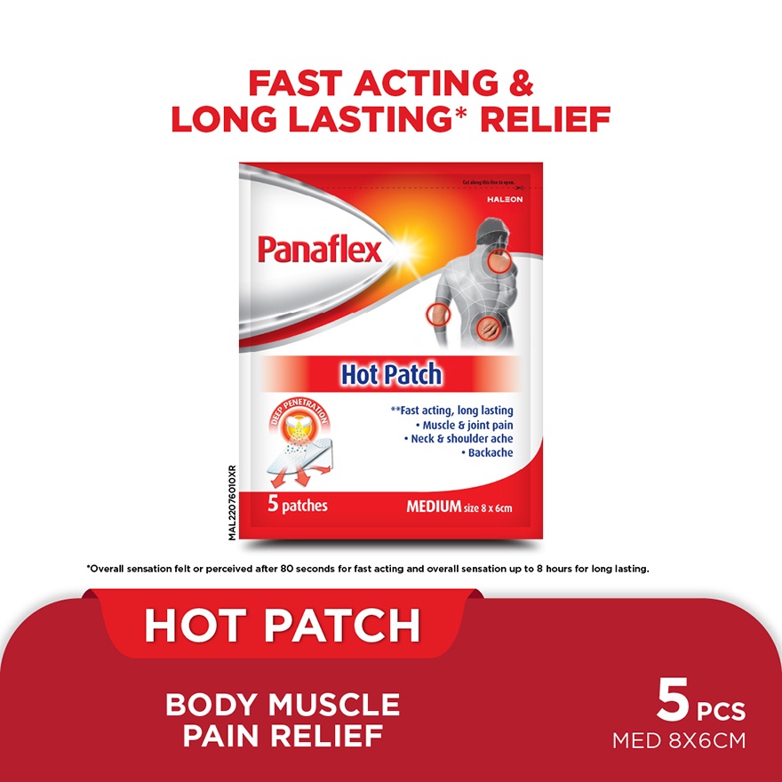 Panaflex Hot Patch-Fast Acting & Long-lasting 5S image